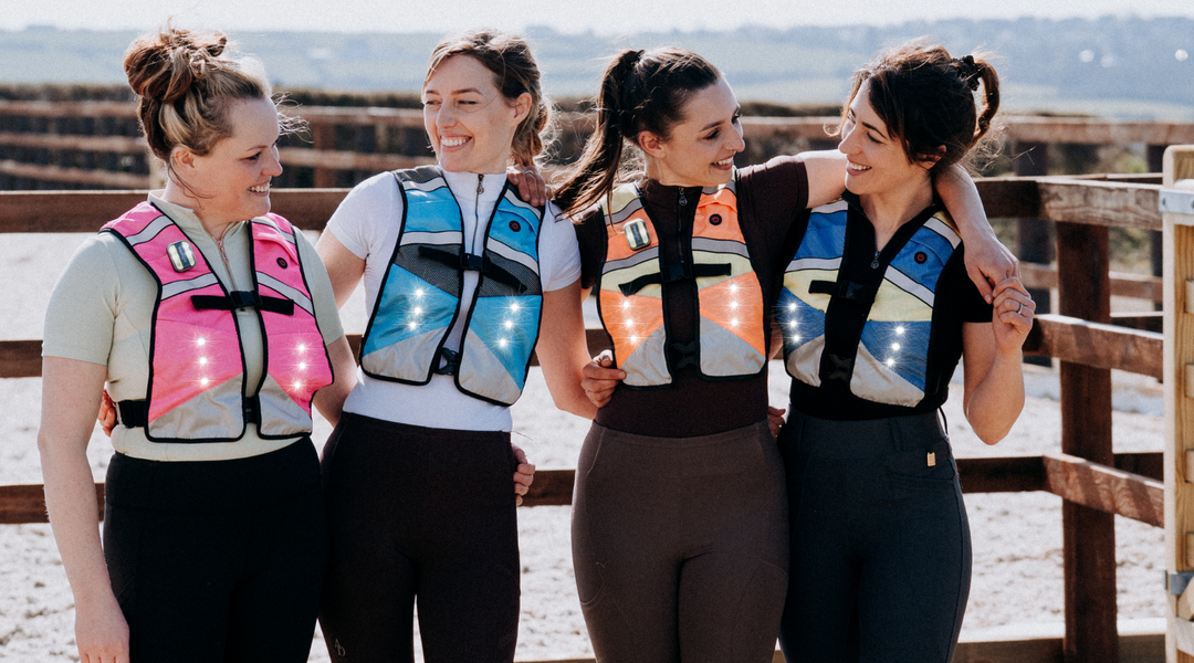 Stay Cool and Be Seen: Essential LED Hi-Vis For Horse Riders