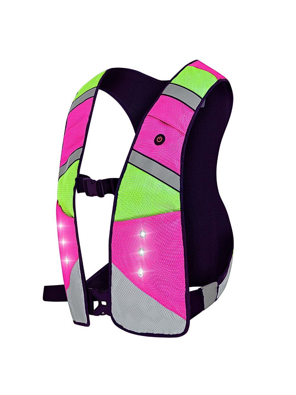 EquiLight Rider Vest Pro ®| LED Hi-Vis Riding Vest for Equestrians