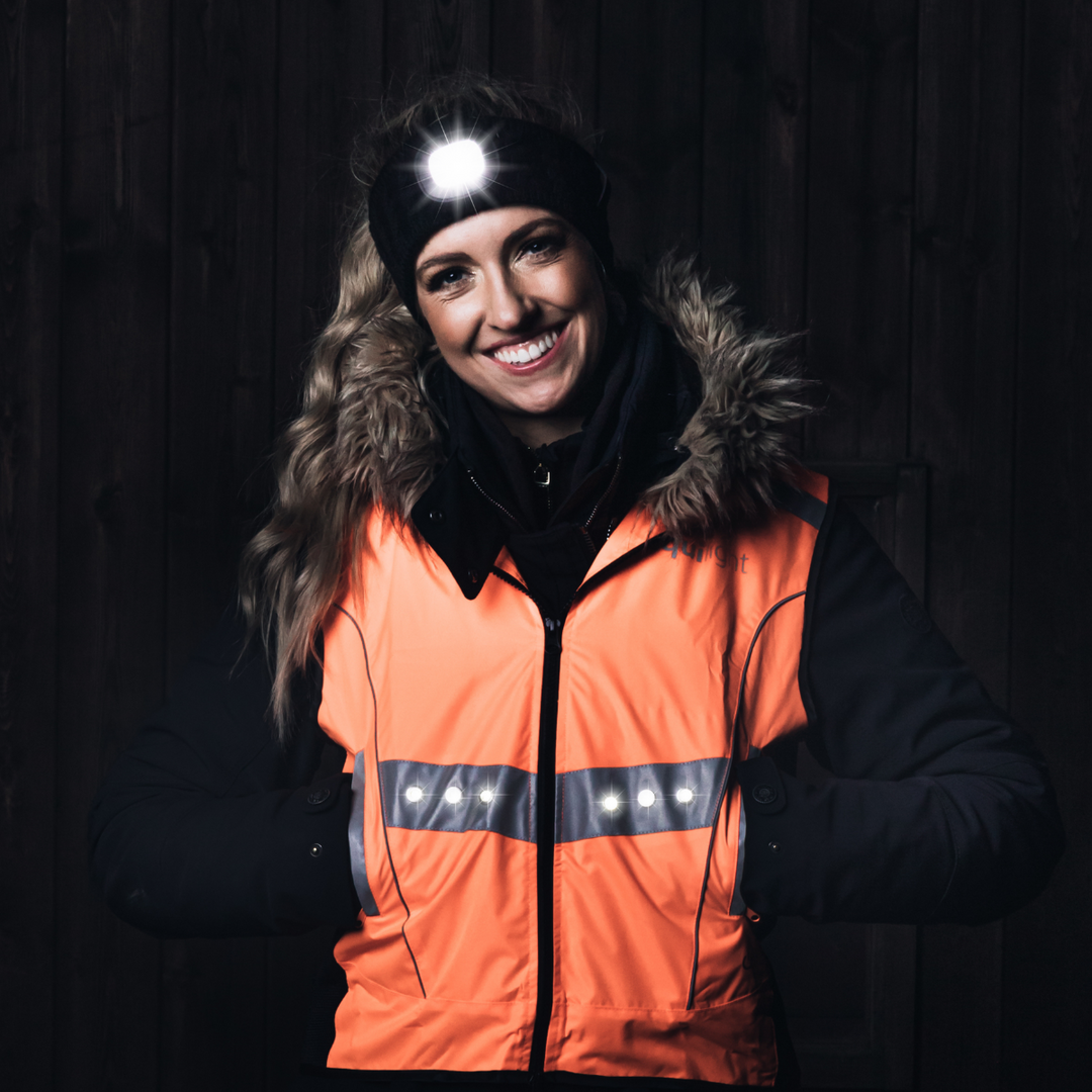 The Equi Light LED Hi-Vis Gilet