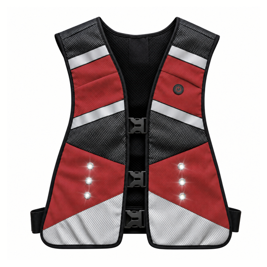 EquiLight Rider Vest Pro ®| LED Hi-Vis Riding Vest for Equestrians