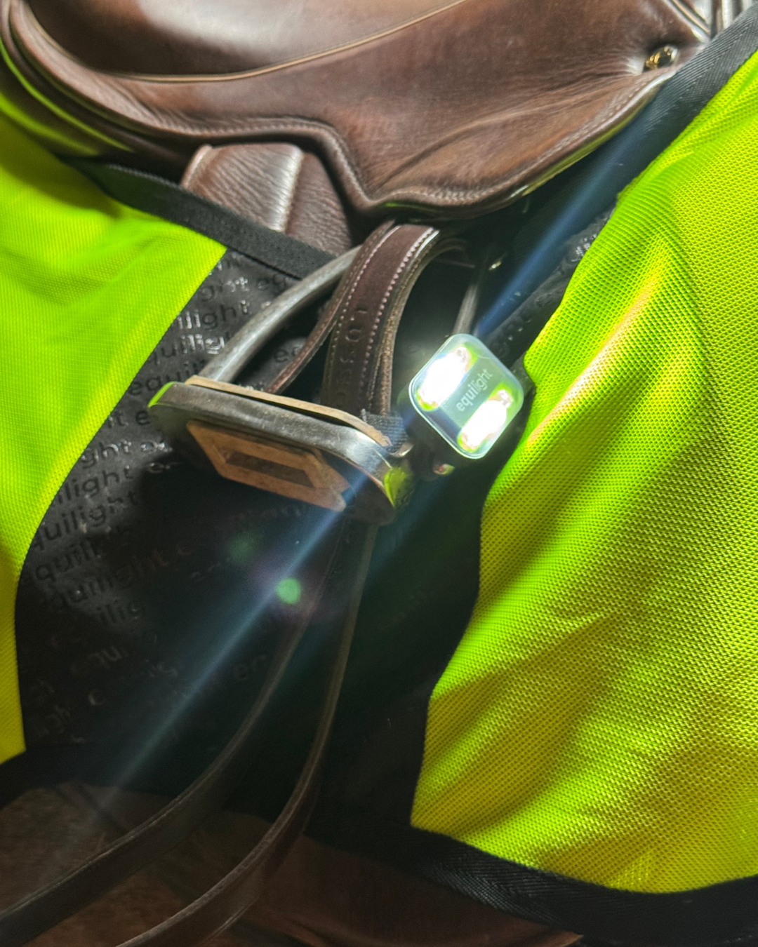 EquiLight Clip Light LED Light, White & Red LED Lights, Rechargeable, Equestrian, Horse, Dog, Children, LED Lights, Highway Code