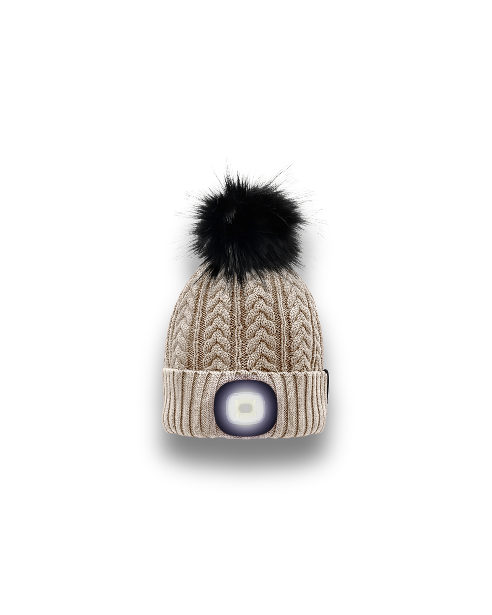 Merino LED Pom Beanie