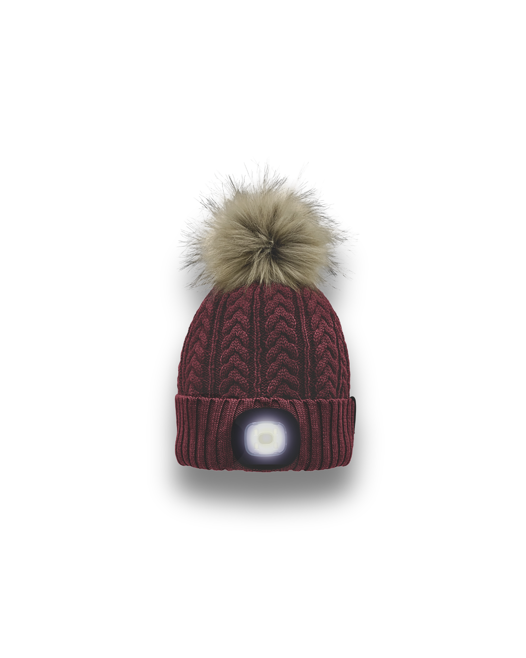 Merino LED Pom Beanie