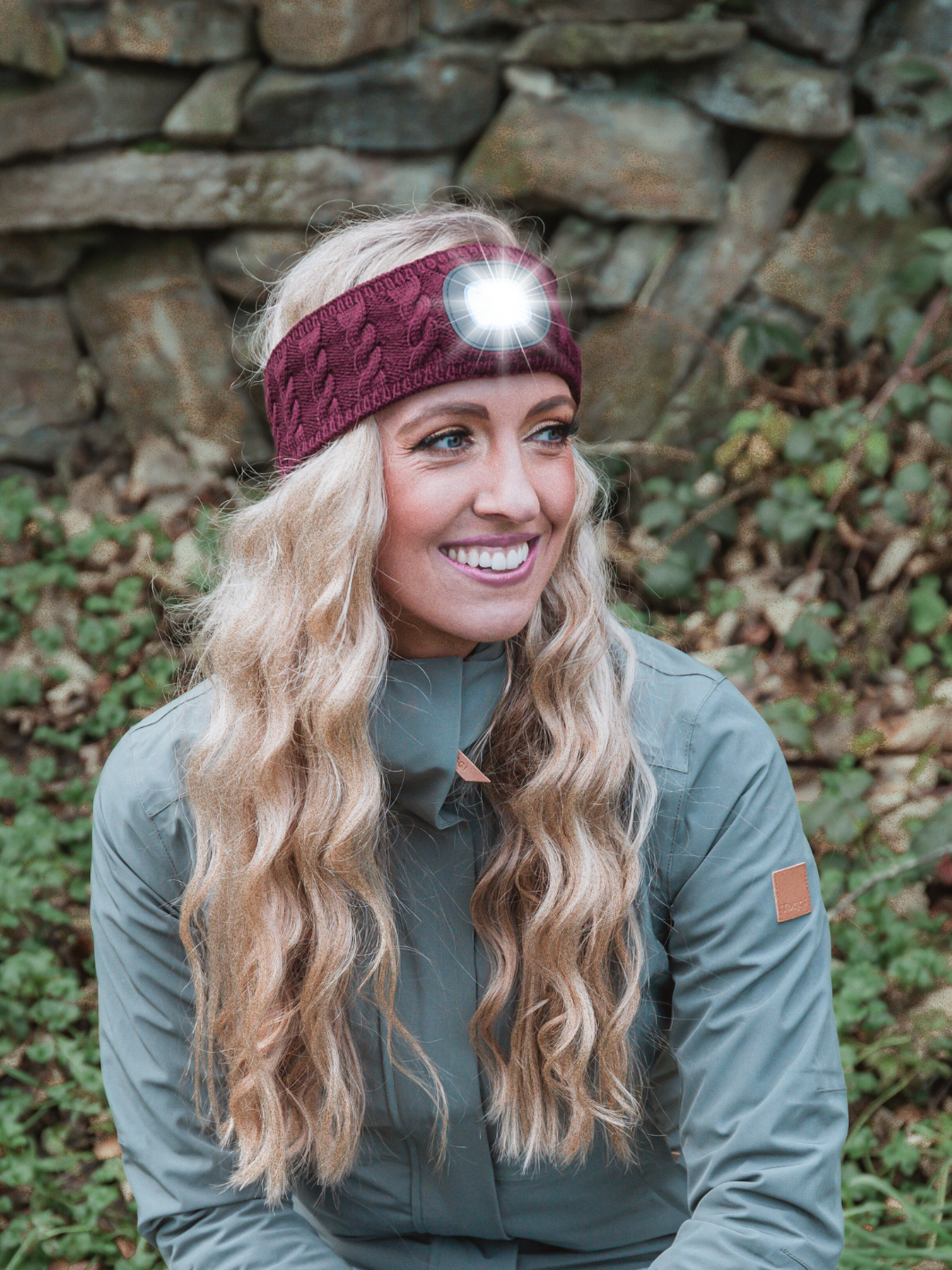 Equi Light Classic LED Headband Mulberry