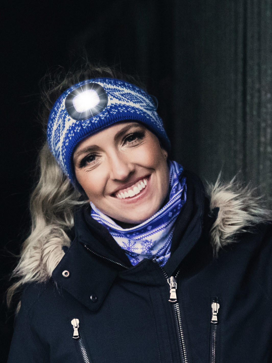 Equi Light LED Nordic Headband Blue