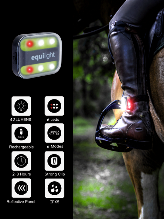 EquiLight LED Safety Clip Light