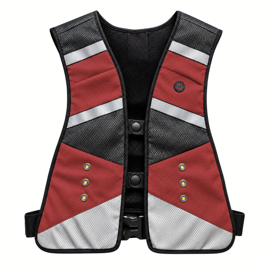 EquiLight Rider Vest Pro ®| LED Hi-Vis Riding Vest for Equestrians