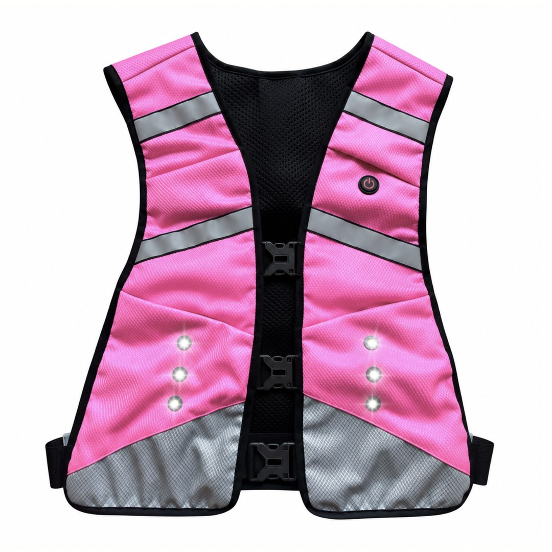 EquiLight Rider Vest Pro ®| LED Hi-Vis Riding Vest for Equestrians