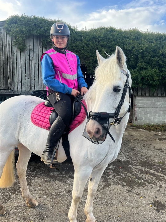 qui Light LED Hi-Vis Gilet Pink